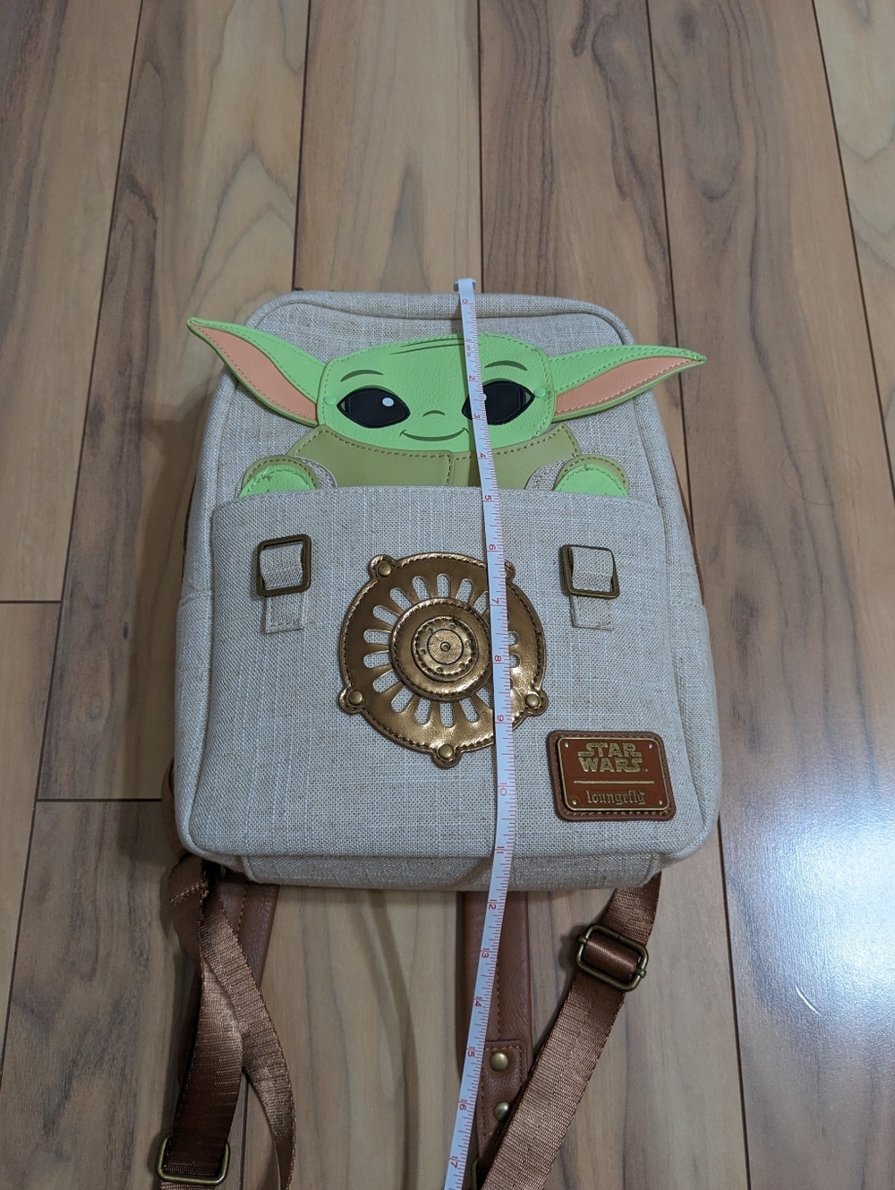 EUC! Loungefly Disney Star Wars The Mandalorian Grogu The Child Mini Backpack - Picture 10 of 14
